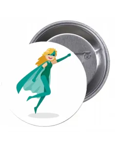 Przypinki buttony SUPER BOHATER znaczki badziki z grafiką