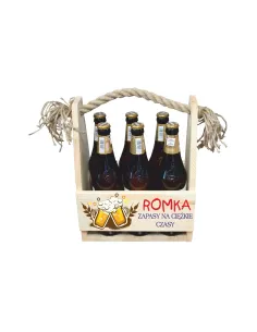 NOSIDŁO skrzynka NA PIWO prezent na Święta Choinkę