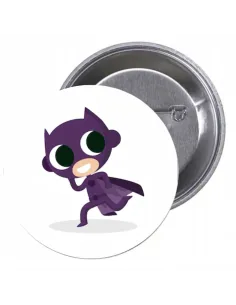 Przypinki buttony SUPER BOHATER znaczki badziki z grafiką