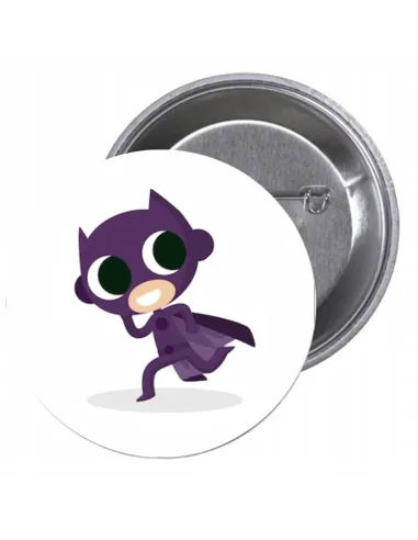 Przypinki buttony SUPER BOHATER znaczki badziki z grafiką