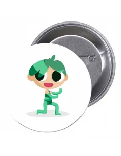 Przypinki buttony SUPER BOHATER znaczki badziki z grafiką