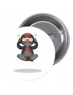 Przypinki buttony SUPER BOHATER znaczki badziki z grafiką