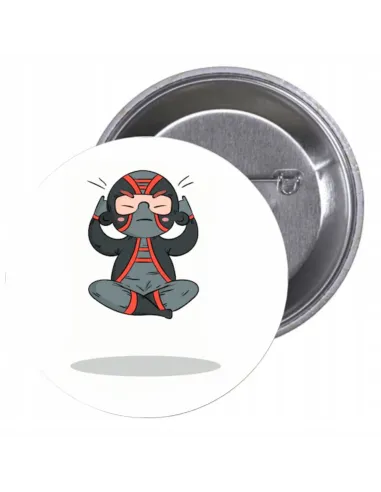 Przypinki buttony SUPER BOHATER znaczki badziki z grafiką