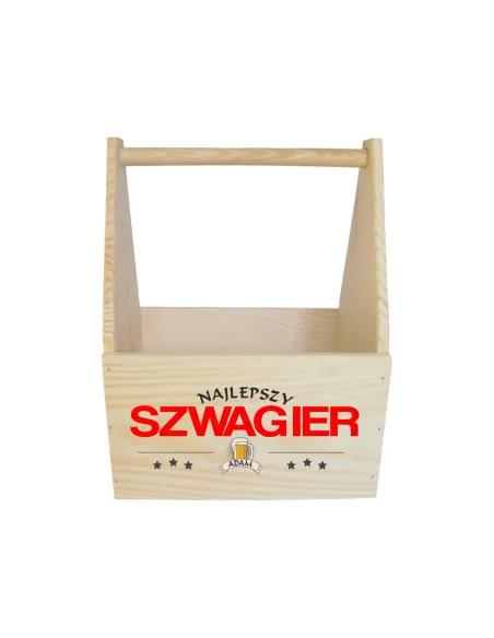 NOSIDŁO NA PIWO skrzynka prezent dla szwagra wuja