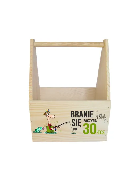 NOSIDŁO NA PIWO skrzynka prezent na 30 40 50 18 60