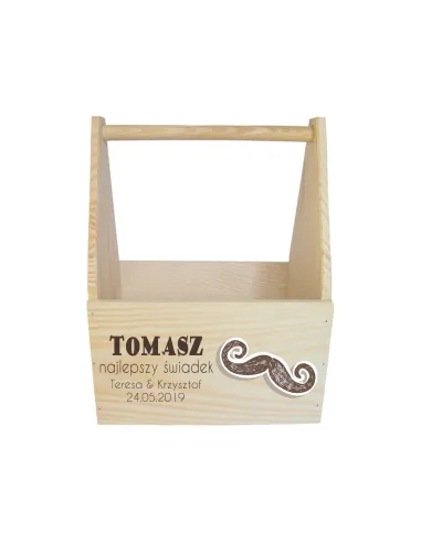NOSIDŁO skrzynka PREZENT dla świadka podziękowanie