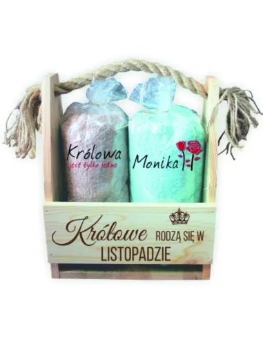 prezent na urodziny 2 ręczniki haft pudełko grawer