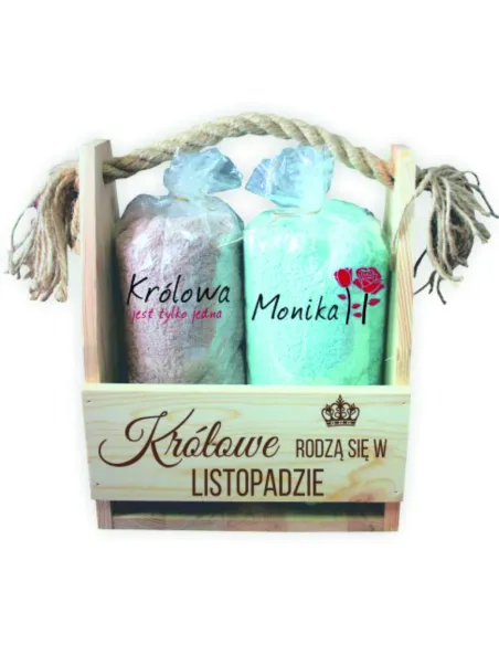 prezent na urodziny 2 ręczniki haft pudełko grawer