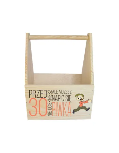 Prezent urodziny 18 30 40 50 NOSIDŁO skrzynka PIWO