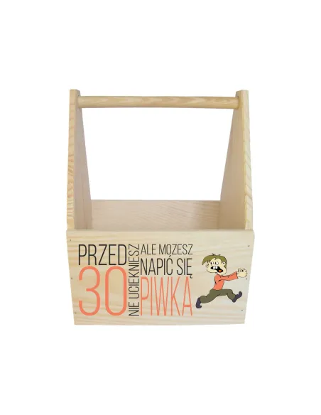 Prezent urodziny 18 30 40 50 NOSIDŁO skrzynka PIWO