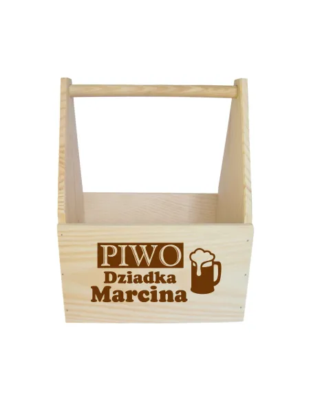 NOSIDŁO NA PIWO skrzynka prezent na dzień dziadka