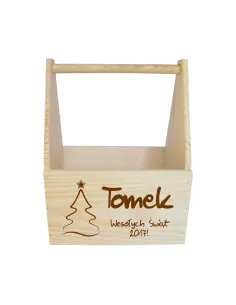 NOSIDŁO skrzynka NA PIWO prezent na święta choinkę