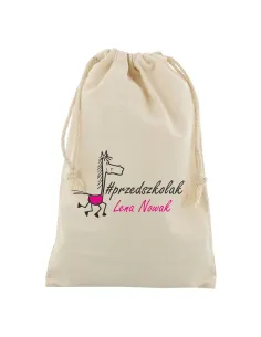 Worek z nadrukiem przedszkolak imię nazwisko