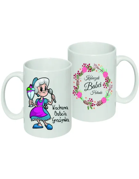 Kubek z nadrukiem kubek babci
