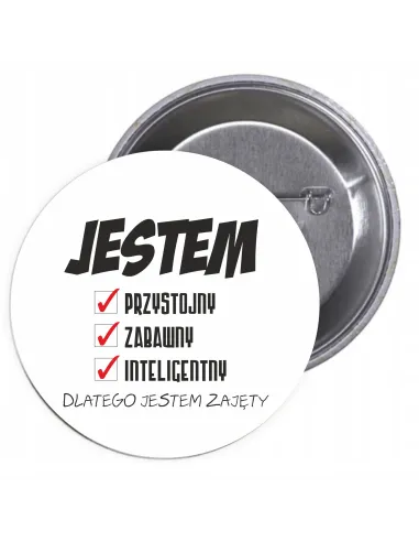 Przypinki buttony DZIEŃ CHŁOPAKA, MĘŻCZYZNY  znaczki badziki z grafiką