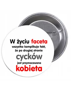 Przypinki buttony DZIEŃ CHŁOPAKA,MĘŻCZYZNY   znaczki badziki z grafiką