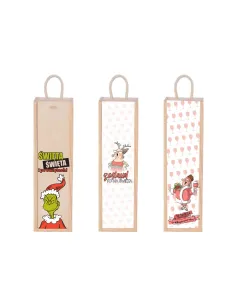 SKRZYNKA NA WINO prezent Mikołajki Święta nadruk