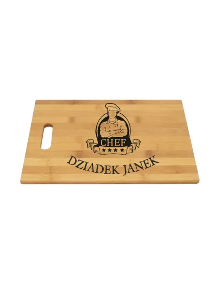 BAMBUSOWA DESKA z grawerem dla Babci i Dziadka HIT