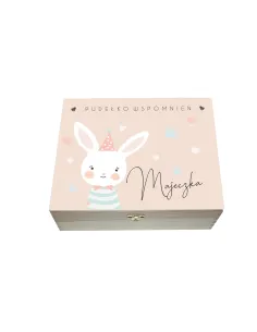PUDEŁKO WSPOMNIEŃ na CHRZEST ROCZEK nadruk UV foto