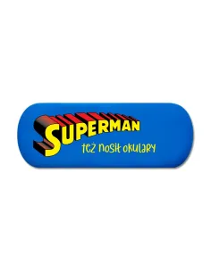 ETUI na okulary z nadrukiem SUPERMAN imię prezent