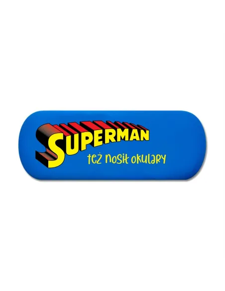 ETUI na okulary z nadrukiem SUPERMAN imię prezent