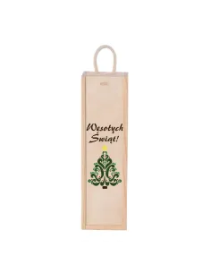 SKRZYNKA NA WINO prezent na Boże Narodzenie Święta