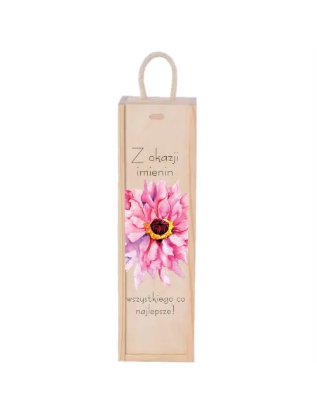 SKRZYNKA NA WINO prezent z okazji urodzin imienin