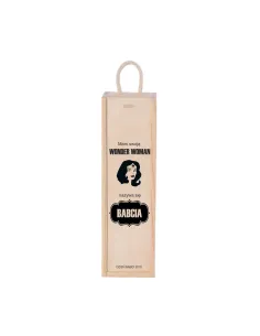 SKRZYNKA NA WINO GRAWER prezent dla BABCI DZIADKA