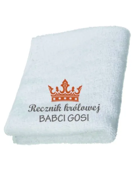 prezent dla BABCI DZIADKA ręcznik haftowany TANIO!