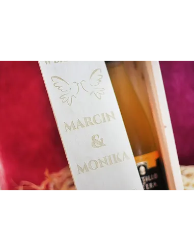 Skrzynka na wino grawer super prezent DZIEŃ KOBIET