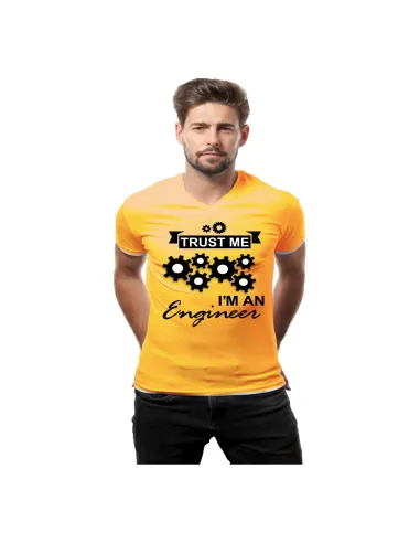 Koszulka z nadrukiem TRUST ME I'M AN ENGINEER