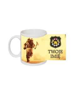 Kubek z nadrukiem straż pożarna twoje imię