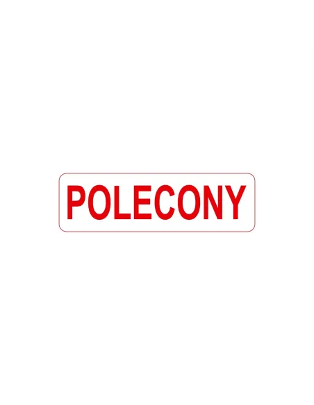 PIECZĄTKA - POLECONY - tanie pieczątki