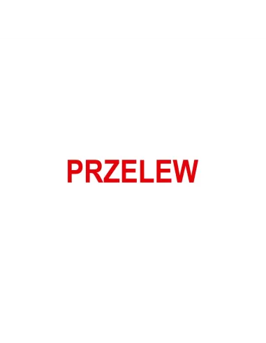 PIECZĄTKA - PRZELEW ZAPŁACONO PRZELEWEM pieczątki