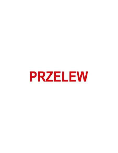 PIECZĄTKA - PRZELEW ZAPŁACONO PRZELEWEM pieczątki