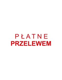 PIECZĄTKA - PŁATNE PRZELEWEM - TANIE pieczątki