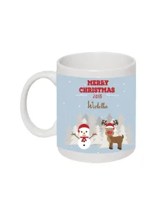 Kubek z nadrukiem świątecznym prezent