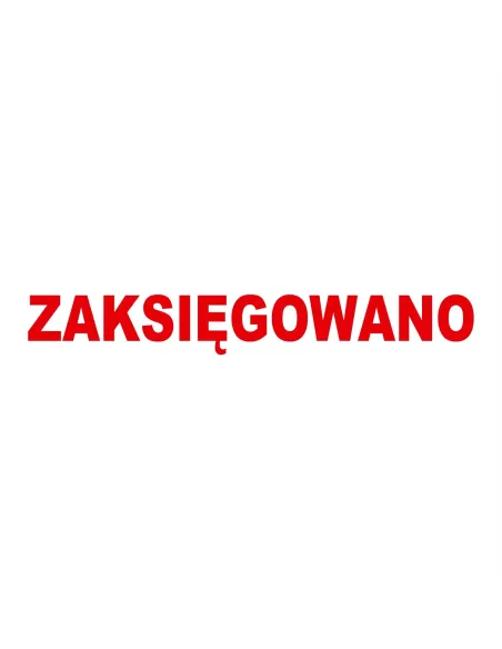 PIECZĄTKA - ZAKSIĘGOWANO - tanie pieczątki
