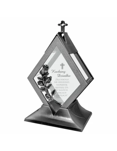 ZNICZ personalizowany z grawerem dla Dziadków na Dzień Babci Dziadka