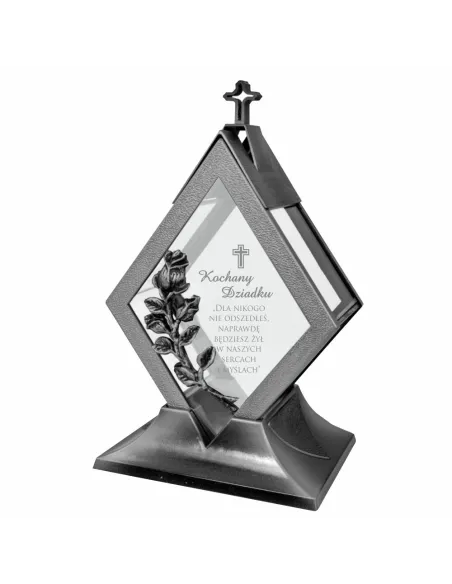 ZNICZ personalizowany z grawerem dla Dziadków na Dzień Babci Dziadka