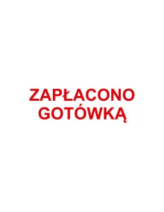 PIECZĄTKA - ZAPŁACONO GOTÓWKĄ - tanio PIECZĄTKI