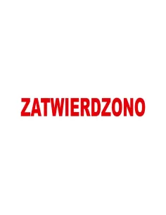 PIECZĄTKA - ZATWIERDZONO - tanie pieczątki