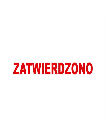 PIECZĄTKA - ZATWIERDZONO - tanie pieczątki