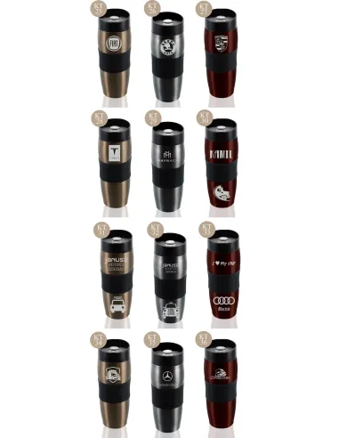 Kubek termiczny imię auta dla kierowcy podróżny