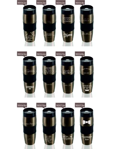 Kubek termiczny dla par prezent na rocznicę ślubu