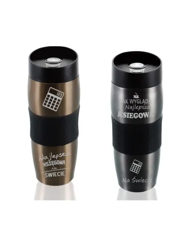 KUBEK TERMICZNY grawer prezent dla księgowej