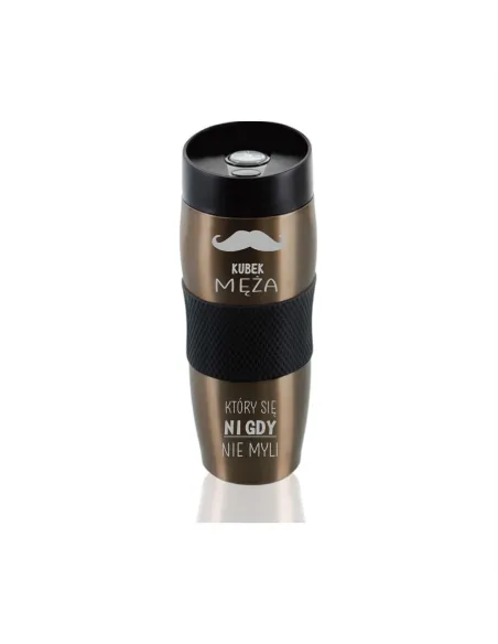 Kubek termiczny prezent dla męża z grawerem napis