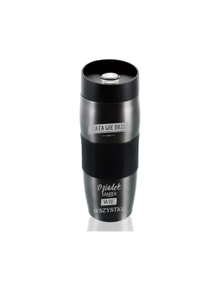 Kubek termiczny z grawer prezent dla dziadka taty