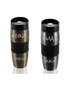 Kubek termiczny z grawerem dla Par mąż żona