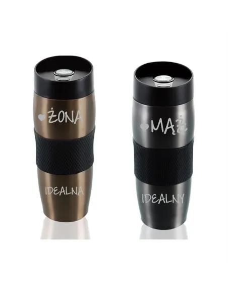 Kubek termiczny z grawerem dla Par mąż żona